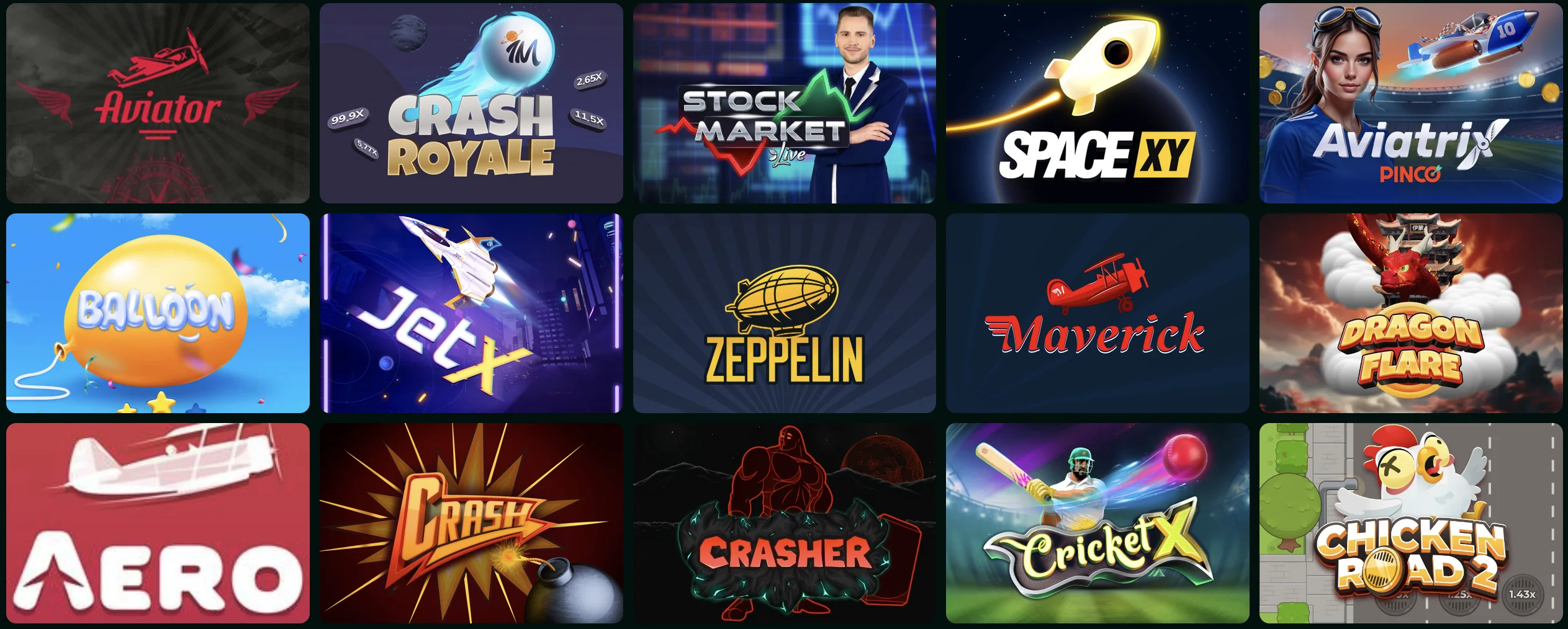 pinco online crash games
